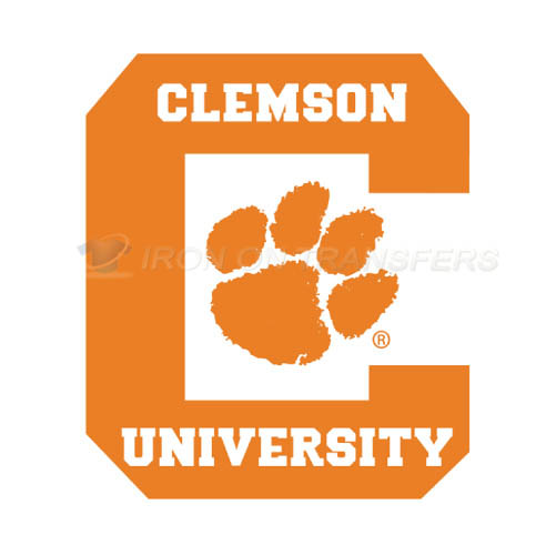 Clemson Tigers Iron-on Stickers (Heat Transfers)NO.4148